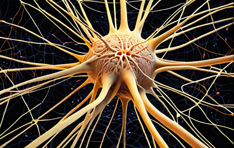 **A complex network of interconnected neurons, with some pathways brightly lit and others dim, symbolizing how personal experiences and biases shape our perception of the world. The background features subtle elements representing different cultural influences and educational backgrounds.**
